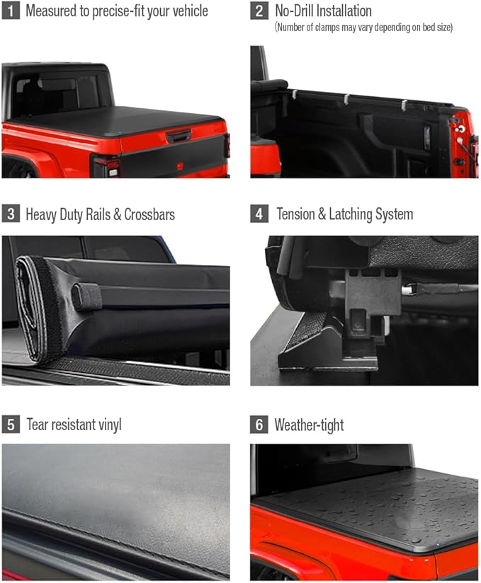 tonneau cover for 2026 jeep gladiator