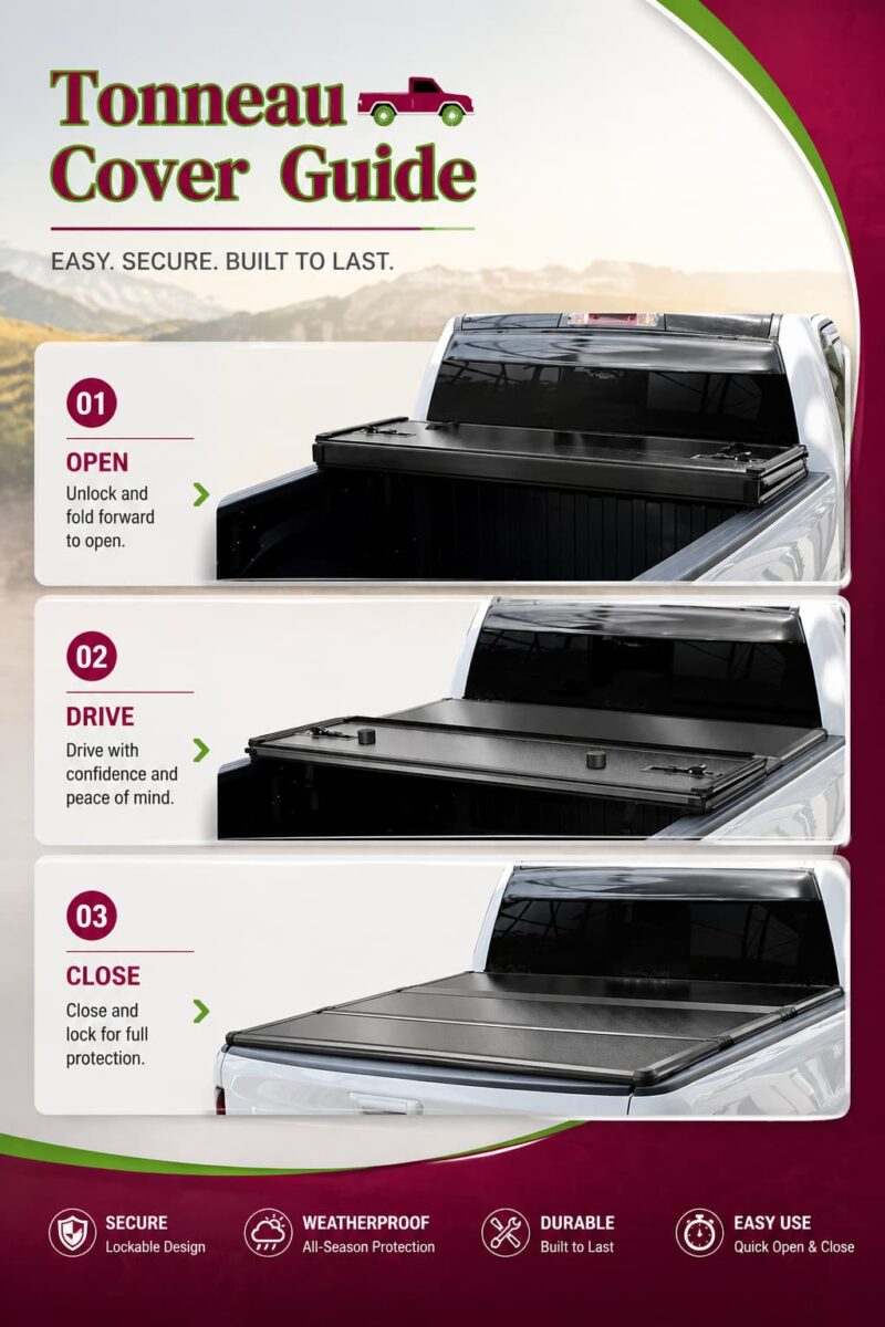 BAKFlip F1 Hard Folding Tonneau Cover in USA 2026